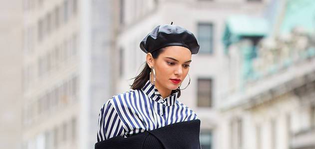 Kendall Jenner Wears an Off the Shoulder Top a Cool New Way