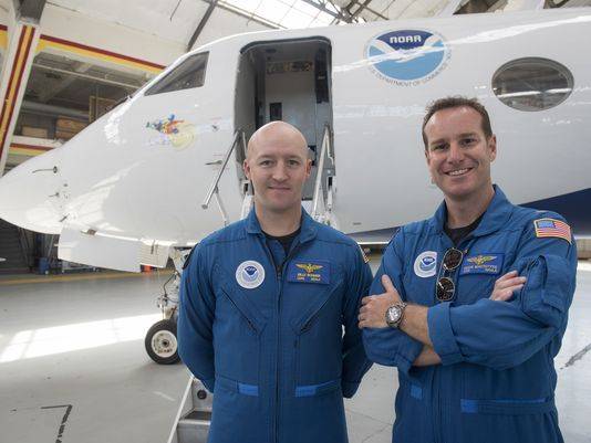 Meet the hurricane hunters, whose harrowing flights are all in a day’s work