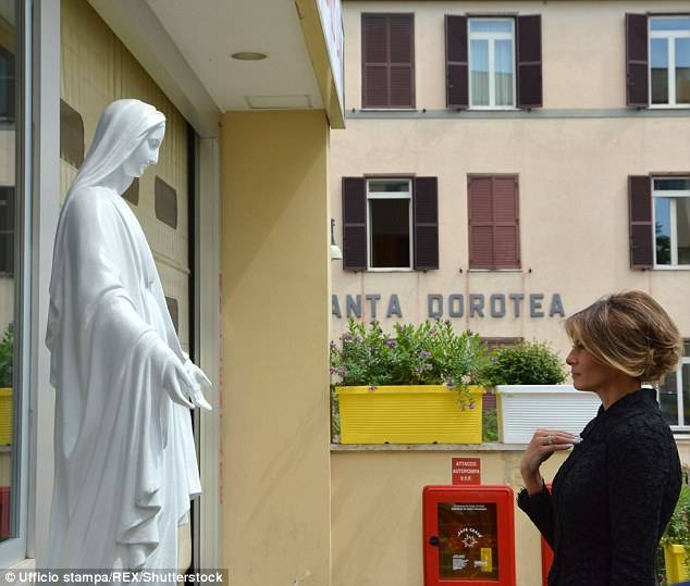 Melania will be first White House Catholic since Kennedy