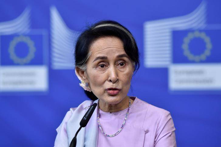 Myanmar says fake news being spread to destabilize Suu Kyi government