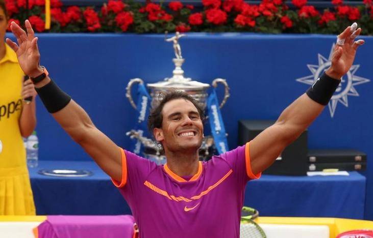 Nadal eases to 10th Barcelona Open title