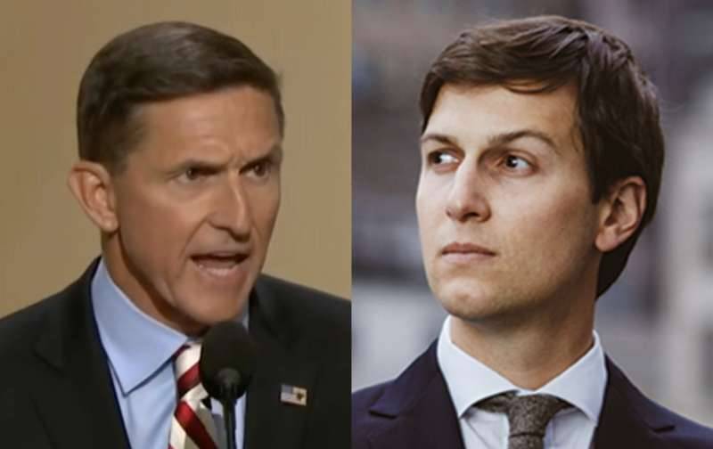 Now we know that Michael Flynn has Donald Trump and Jared Kushner by the balls