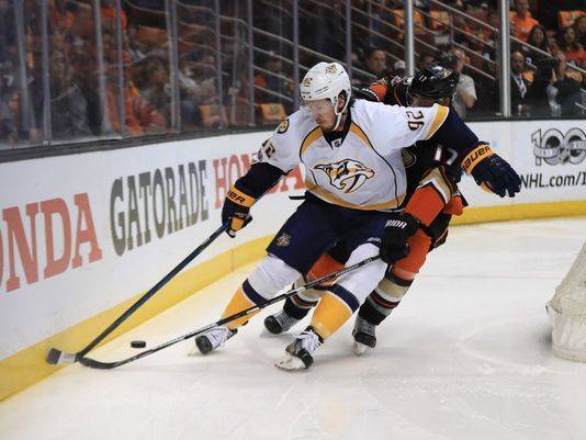 Predators star Ryan Johansen blasts Ducks center Ryan Kesler after Game 2