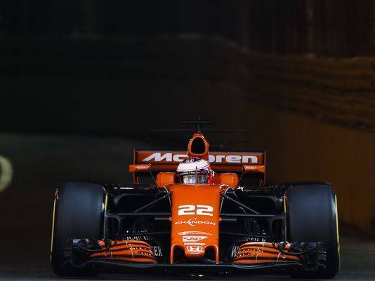 Returning Button hit with 15-place penalty for engine change
