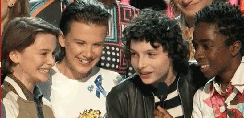 Stranger Things Kids Make New Famous Friends