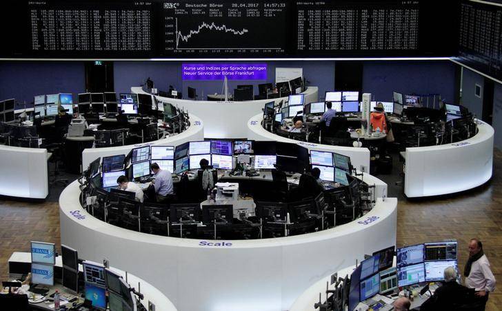 Strong earnings power global shares higher