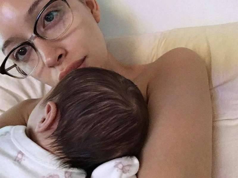 The Walking Dead Christian Serratos Introduces Baby on Mother Day 2017