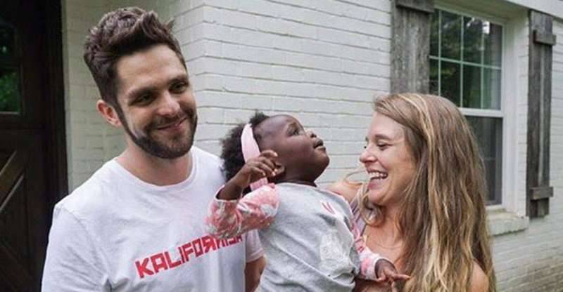 Thomas Rhett and Wife Lauren Announce They have Adopted a Baby Girl Named Willa Gray Akins