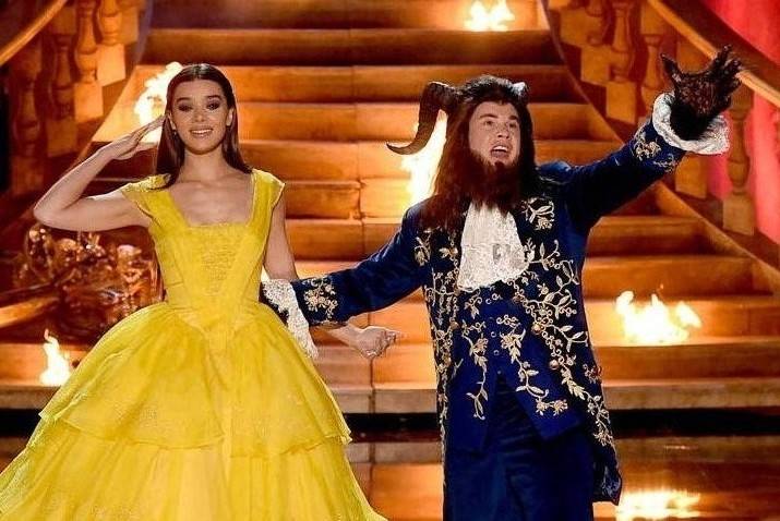 Adam DeVine’s Beauty and the Beast Opener Set the Show on Fire Literally
