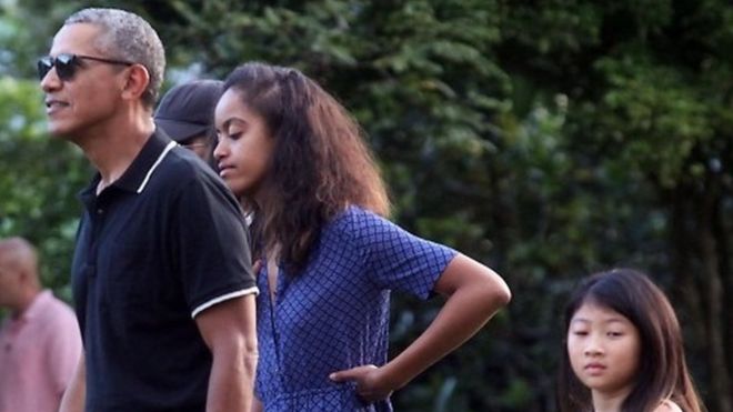 Barack Obama and family enjoy Indonesia holiday
