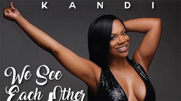 Kandi Burruss Flaunts Sexy Cleavage OnCover Of Her Debut Album WithRacy Songs