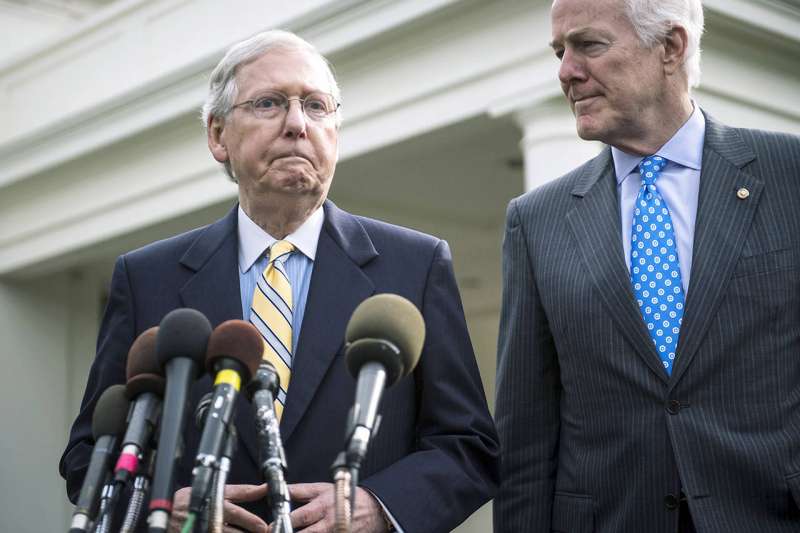 McConnell is trying to revise the Senate health-care bill by Friday