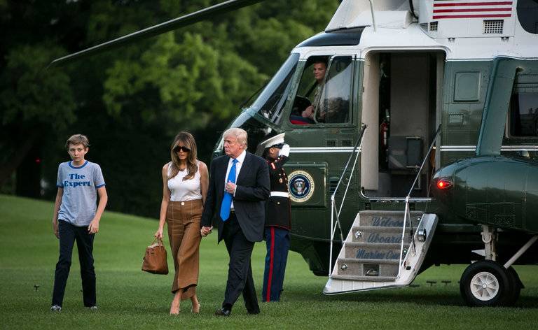 Melania Trump Leaves New York Behind for the White House