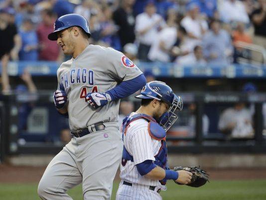 Rizzo hits another leadoff homer for Cubs