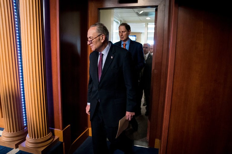 Schumer Avoids the Limelight on Russia, Leaving Trump in the Dark