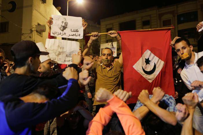 Thousands rally in north Morocco after protest leader arrested