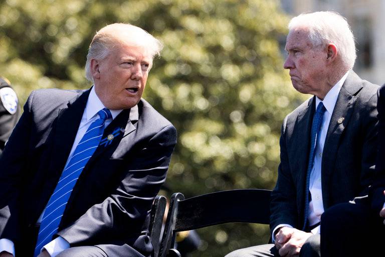Trump Grows Discontented With Attorney General Jeff Sessions