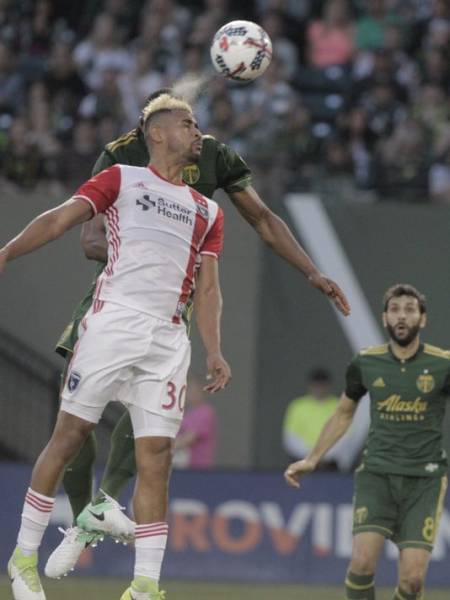 Valeri scores 2 to lead Timbers to 2-0 win over Earthquakes