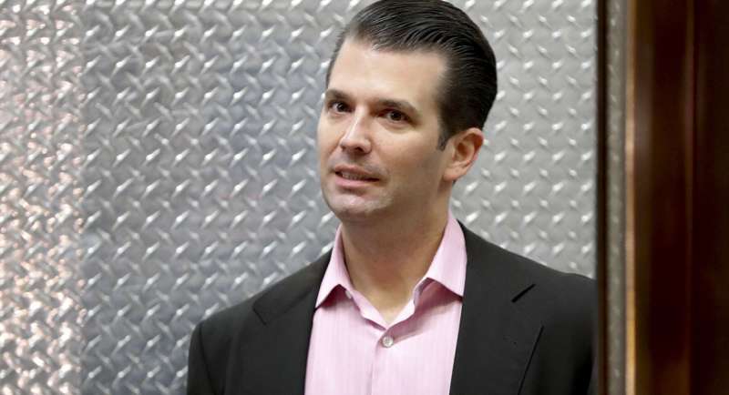 Donald Trump Jr. in legal danger for Russia meeting about Clinton dirt