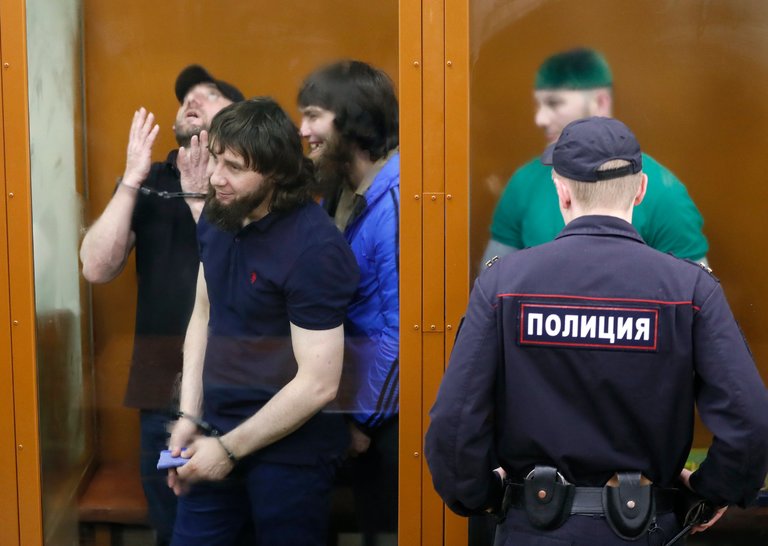 Five Men Who Killed Putin Foe Boris Nemtsov Are Sentenced in Russia