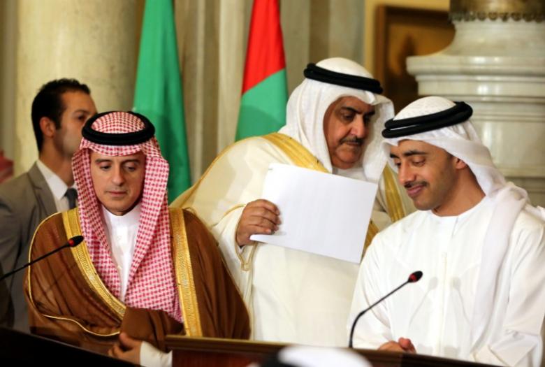 Four Arab states leading Qatar boycott say initial demands void, vow more measures