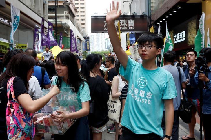 Hong Kong student leaders say they won’t contest Occupy protest charge