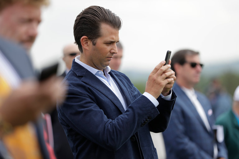 Like His Father, Donald Trump Jr. Uses Twitter to Target the Media