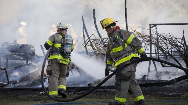 Man burns down garage after trying to get rid of bees nest with smoke bomb