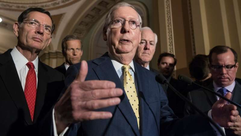 Two more Senate Republicans oppose health-care bill, leaving it without enough votes to pass