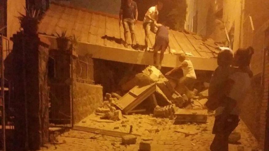 1 dead, 7 missing after earthquake hits Italian resort island