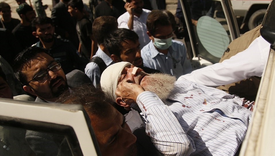 20 killed, 50 injured as ISIS gunmen storm, attack Kabul mosque