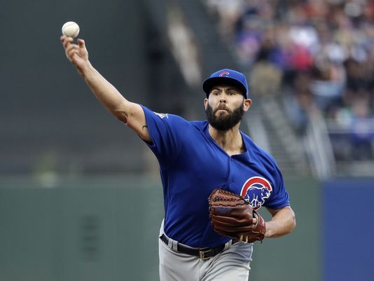 Javier Baez’s inside-the-park home run helps Arrieta to win