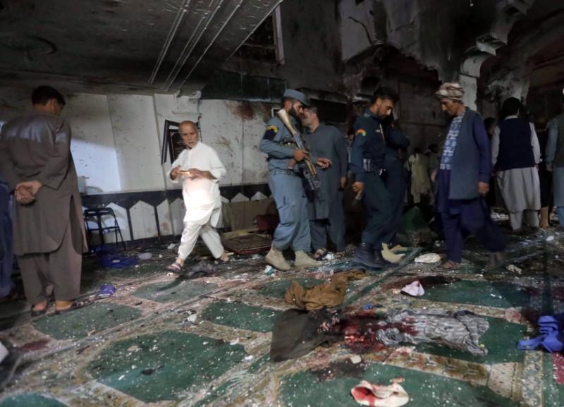 Attack on Shi’ite mosque in Afghan city kills at least 29