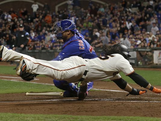 Buster Posey’s three-run homer helps lift Giants past Cubs