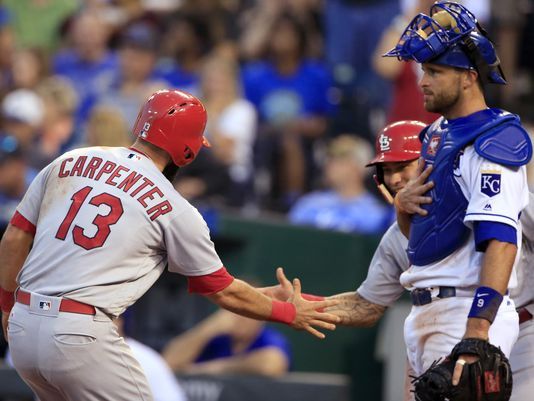 Carpenter homers as Cardinals beat Royals 11-3