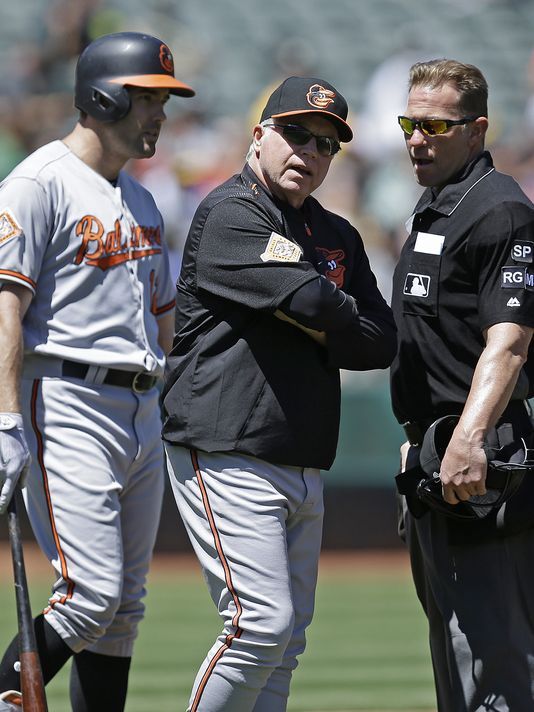 Chapman’s 3-run HR in 5-run 4th rallies A’s over Orioles 9-3