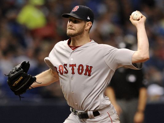 Chris Sale strikes out 13 as Red Sox with 7th in a row