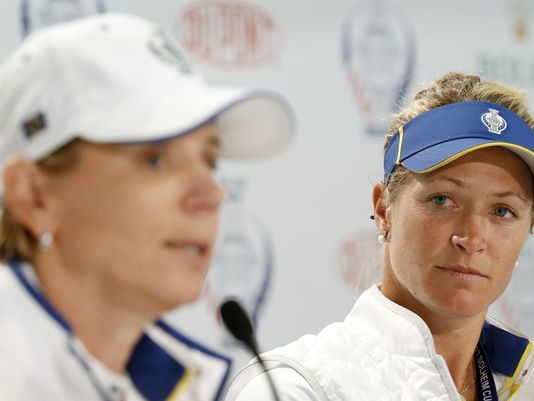 European star Pettersen out of Solheim Cup with back injury
