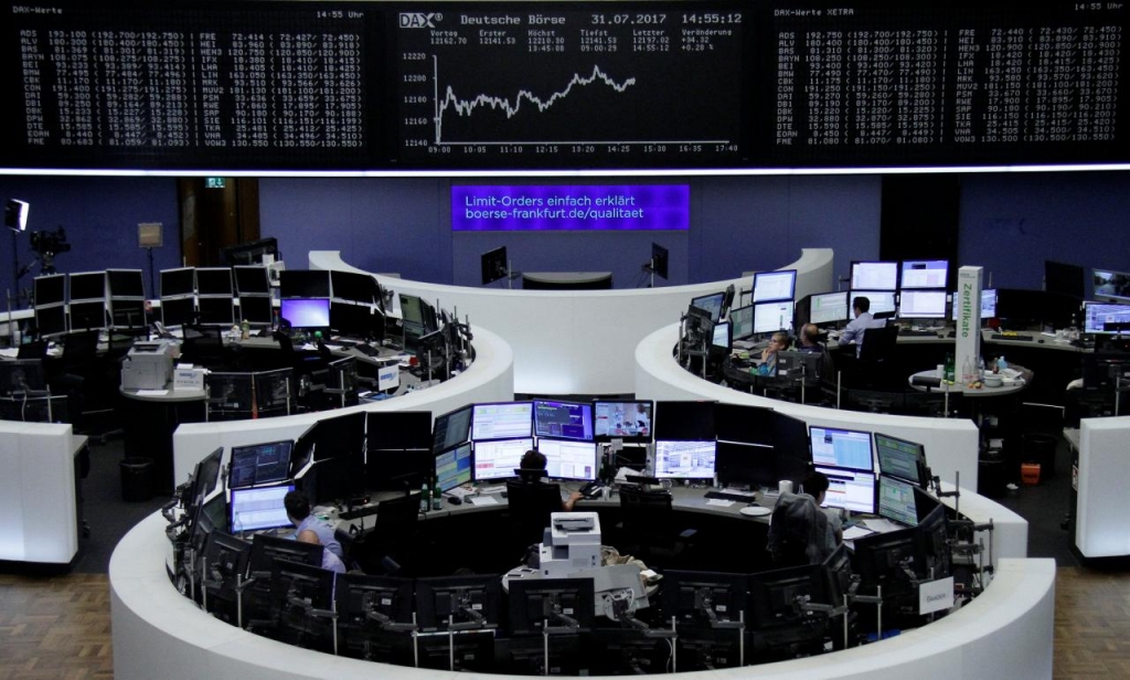 Global growth boosts stocks, dollar mired near multi-month lows