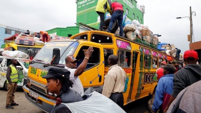 Kenya election triggers Nairobi exodus