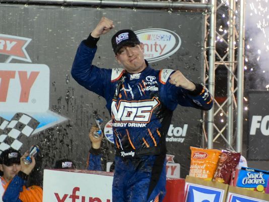 Kyle Busch seeking Bristol Motor Speedway sweep after Xfinity Series win