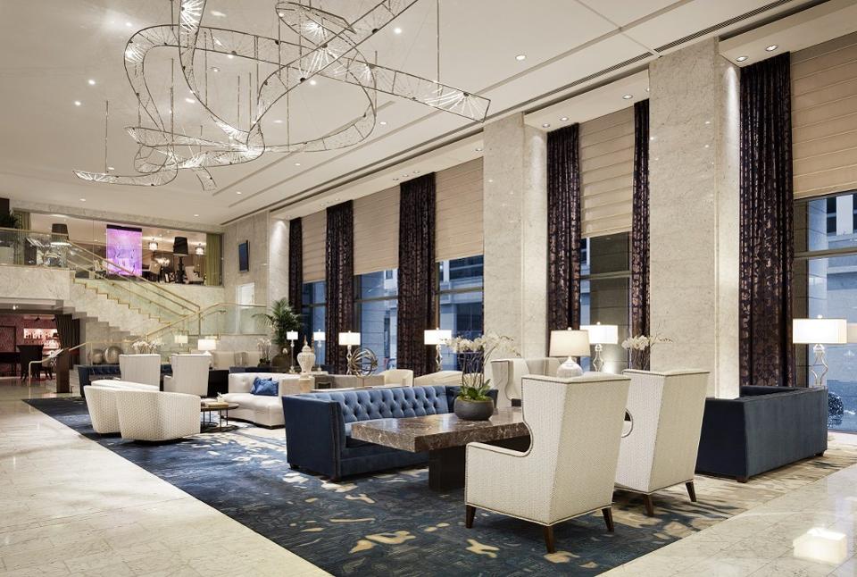 Lobby at hotel nikko