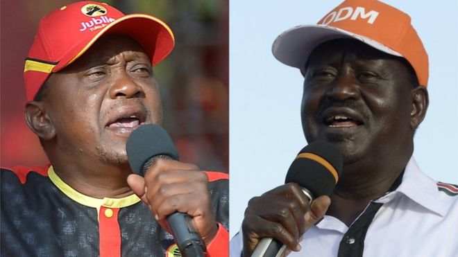 Kenya election 2017: President Kenyatta urges peaceful vote