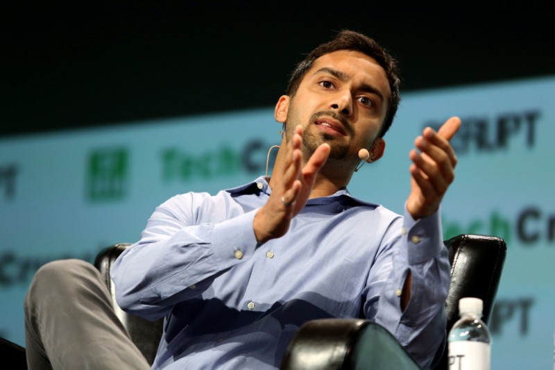 File photo: mehta, ceo of instacart speaks during 2016 techcrunch disrupt in san francisco