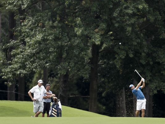 Spieth feeling relaxed as he chases history at Quail Hollow