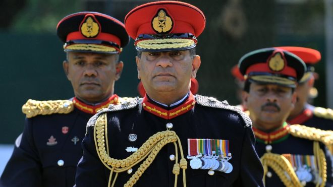 Sri Lanka Jagath Jayasuriya wanted for war crimes