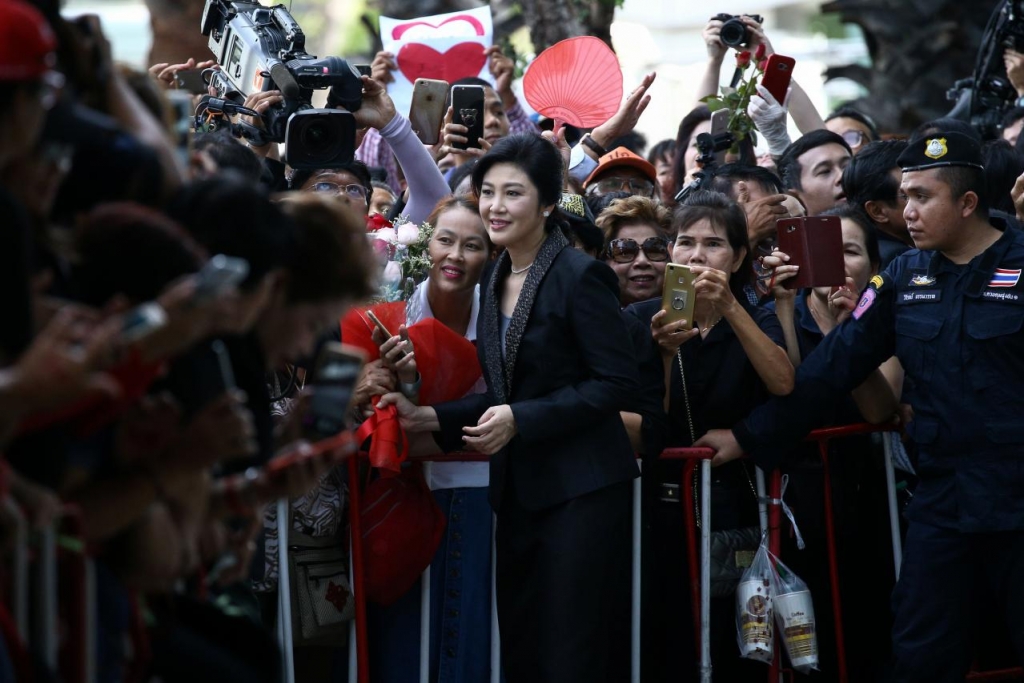 Tearful former Thai PM Yingluck says she was never dishonest