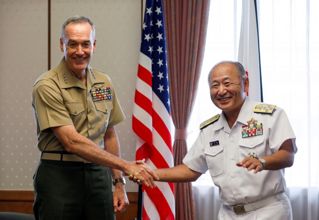 Top U.S. general reaffirms commitment to Japan amid North Korea tensions