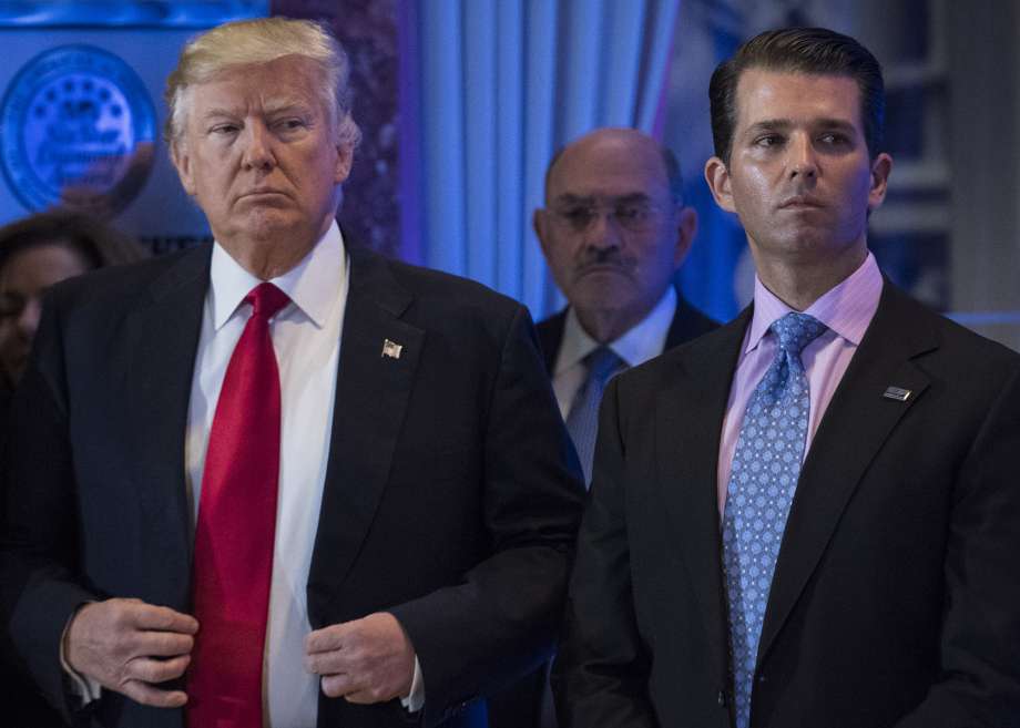 Trump dictated son’s misleading statement on meeting with Russian lawyer
