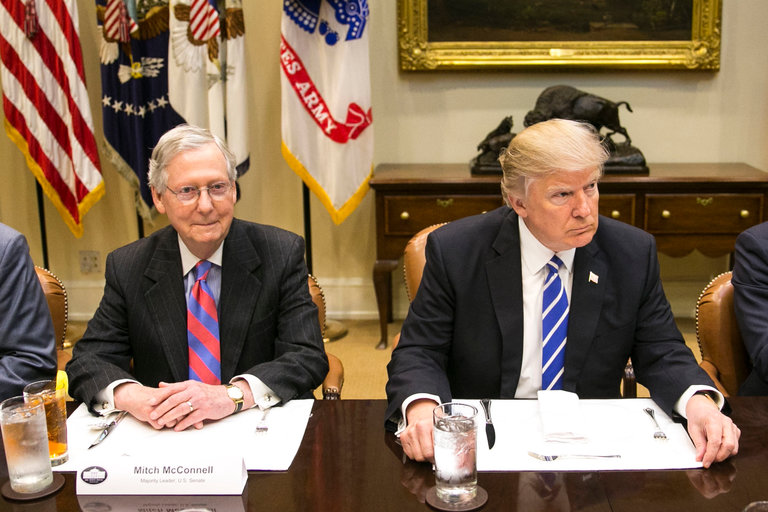 Trump’s Twitter Fury at McConnell Risks Alienating a Key Ally